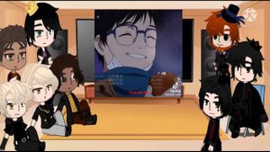 Реакция Всё Ради Игры на Нила это Юри/all for the game. Nile as Yuri