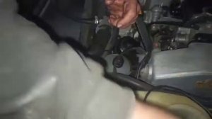 замена масла Мерседес с180   в кузове 202