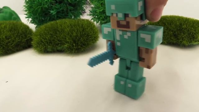 Видео игры для мальчиков - Стив Майнкрафт исследует пещеры! смотреть онлайн