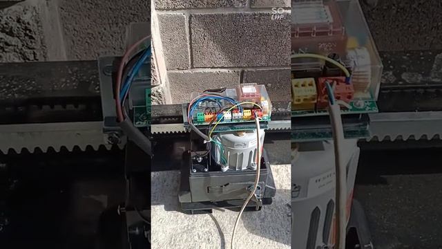 Монтаж привода откатных ворот Doorhan 1300 Своими руками