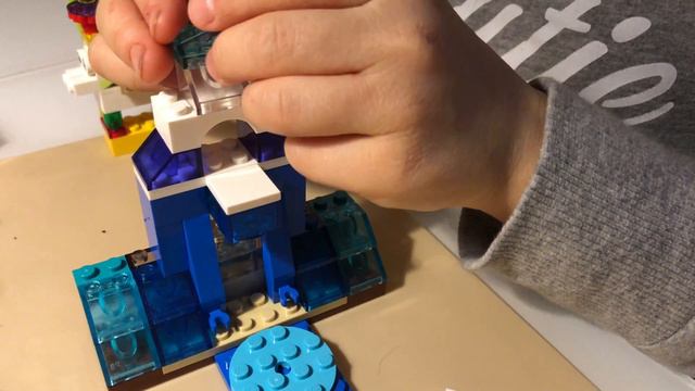 🏰 Ледяной замок Эльзы из набора 11013 / lego 11013 - Ice castle of ELSA from FROZEN