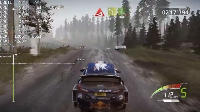 WRC 7 FIA World Rally Championship. FPS Test GTX 650 & Intel Core i3 3220 смотреть онлайн
