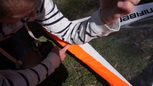 Unifiber Wind Sup - парус для виндсерфинга и сапсерфинга! Как правильно собрать и настроить парус!?