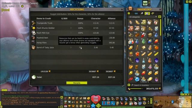 [Dofus] Recycling Resources for Nuggets explained (Profitable Kamas method) смотреть онлайн