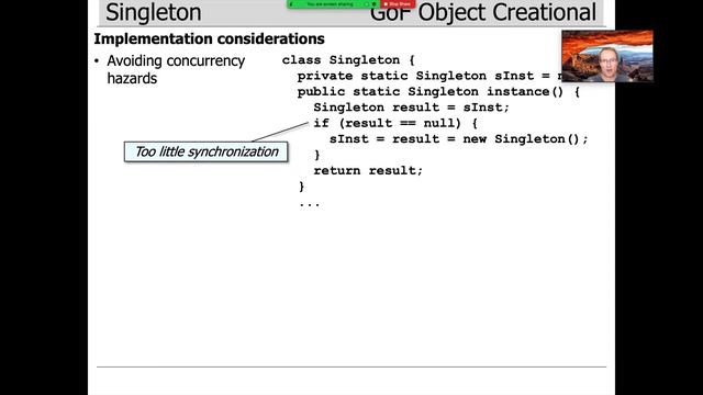 The Singleton Pattern (Part 4) смотреть онлайн