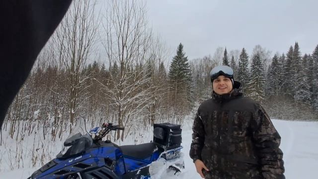 Открыли снегоходный сезон 23/24. Irbis SF200l и самодельный снегоход смотреть онлайн