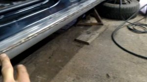 Быстрая замена порога. Тонкости и нюансы при ремонте порогов. Daewoo Nubira. #2