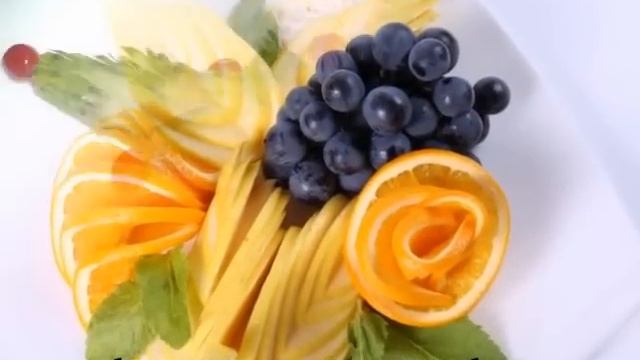Кулинарный карвинг из овощей и фруктов для начинающих