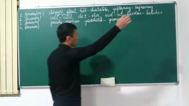 Mavzu: Sinonim, paronim, antonim, omonimlar смотреть онлайн