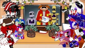 Sonic.exe and his friends react to Tails Halloween, Knuckles’ Night and Eggman’s Chaos Emerald