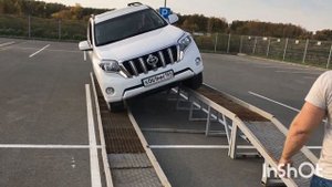 Toyota LC 150 Prado тест драйв с препятствиями