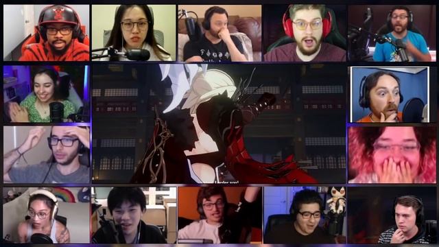 Inazuma Archon Quest La Signora Death Scene - Reaction Mashup (Genshin Impact) смотреть онлайн