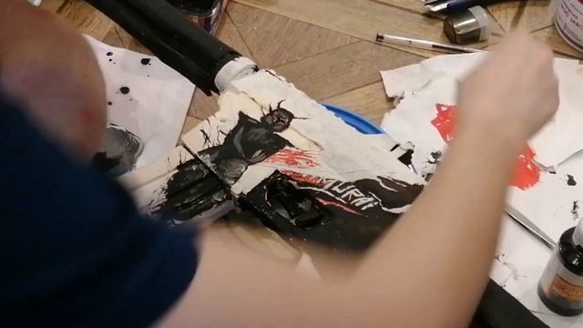 М4 "Samurai" в реальной жизни из картона Как его сделать? (Makaroon)
