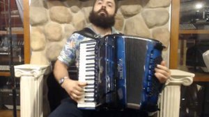 BELTLEADV96VB - Blue Marble Beltuna Leader V Piano Accordion LMMMH 37 96 $12999