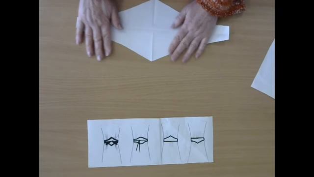 Как выполнить широкий пояс.