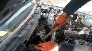 Снятие моторчика печки audi A6 C4