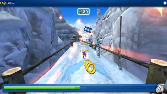 Sonic Dash - Fire Shadow Unlocked and Fully Upgraded - Run Gameplay смотреть онлайн