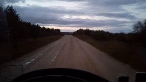 Дорога Вельск – Коноша, Архангельская область.