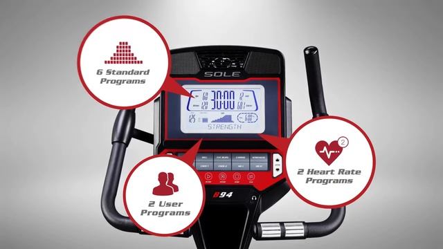 Sole B94 Upright Bike смотреть онлайн