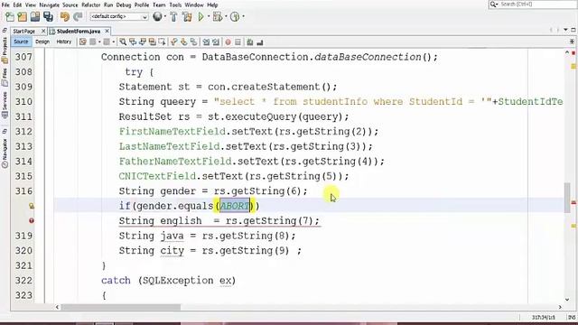 Searching Data From An Sqlite (mysql) Data Base in Java NetBeans (Hindi | Urdu) part 13 смотреть онлайн