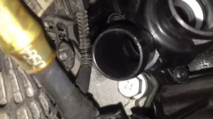 Фольцваген Т-6 замена термостата.