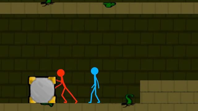 Watergirl And Fireboy , Stickman Animation