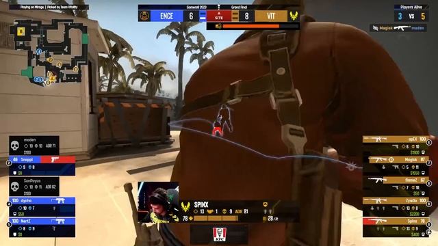 GRAND FINAL! - Vitality vs ENCE - HIGHLIGHTS - Gamers8 2023 l CSGO смотреть онлайн