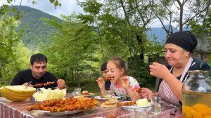 ДЕСЕРТ В ДЕРЕВЕНСКОМ СТИЛЕ Азербайджанская Кухня Деревенская Кухня  Рецепты