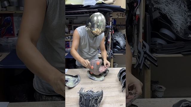 Subzero cosplay Mortal Kombat mask diy #shorts