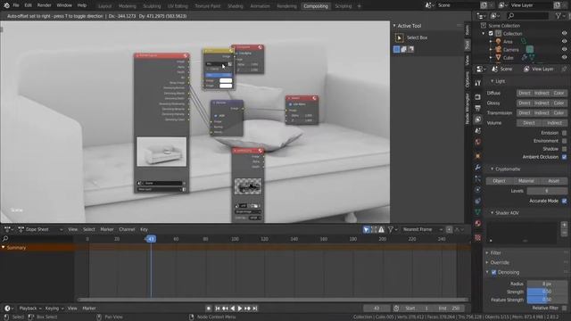 How to Render A Wireframe In Blender | How to Render Wireframes Blender