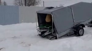 прицеп для снегохода Ирбис SF 150
