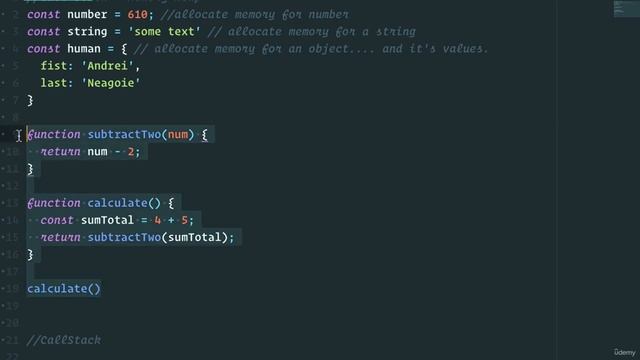 Call Stack and Memory Heap (Part-10)