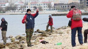 Севастопольский сарган 2013. Морская рыбалка, бомбарда (сбирулино)