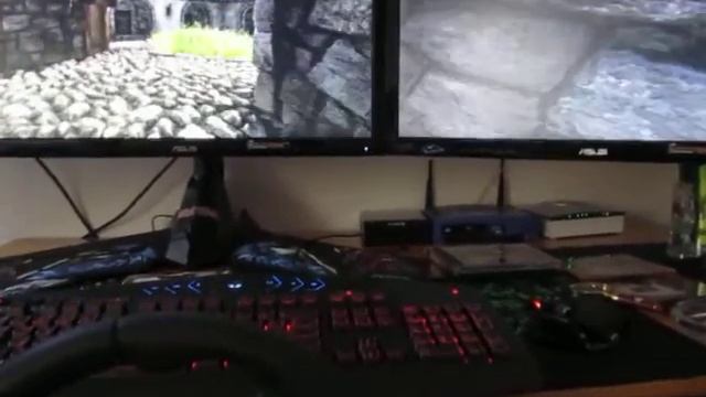 HEAVEN BENCHMARK In Eyefinity смотреть онлайн