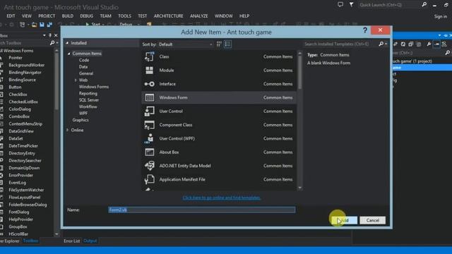 #1 Ant-Touched game Project for Beginners | visual Studio | Full Tutorial HD смотреть онлайн