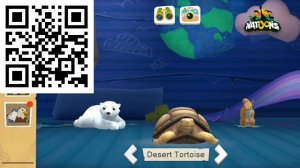 QR codes to scan to get the virtual animals toys from Natoons collection in Applaydu app