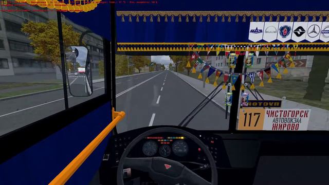 Карта Кострома 15 й маршрут Паново -Аэропорт (OMSI 2) смотреть онлайн