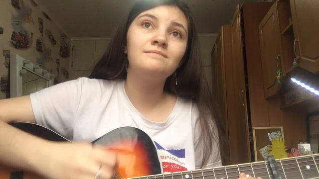 Алёна Швец-День святого Валентина. Кавер на гитаре.#аленашвец#кавер