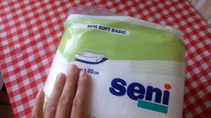 Одноразовые пеленки Seni