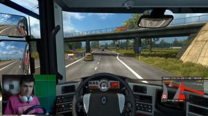 Euro Truck Simulator 2 - На руле - Восточный регион. Краснодар. Обзор. [#3]