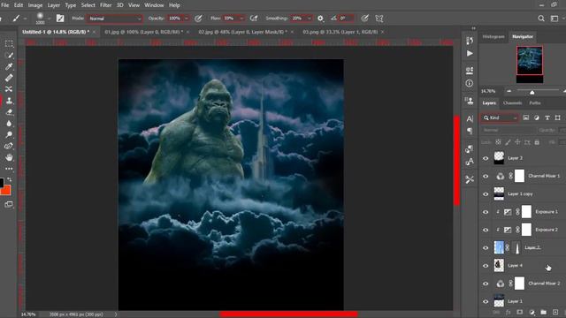 King Kong Movie Poster Design In Photoshop 😁 | Way To Graphic