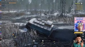 ГЛАД ВАЛАКАС ИГРАЕТ В SNOWRUNNER #ГладВалакас #нарезки