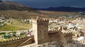 Крепость Судак история. Виды сверху.