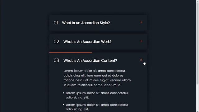 Source Code Of Animated Accordion | Cosas Learning | Free Source Code | Accordion