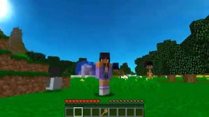 APHMAU Turning Friends into DINOSAURS in Minecraft! - Parody Story(Ein,Aaron and KC GIRL)