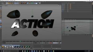 C4D/Photoshop Tutorial: Clean 3D Action Banner Design