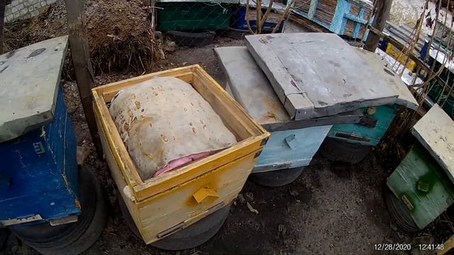 Как я утепляю улья на зимний период смотреть онлайн