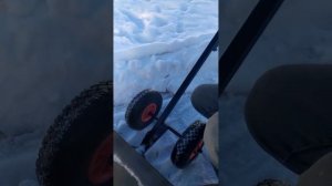 Лопата на колесах "Бульдозер"