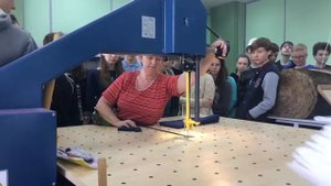 Экскурсия по швейной фабрике "Аврора" для тульских школьников