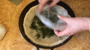 Рыбный пирог из теста на закваске